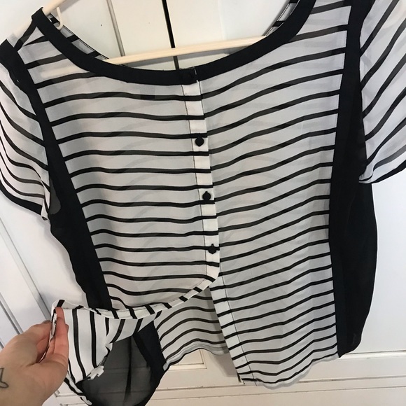 Mesh A&E blouse - Picture 3 of 4